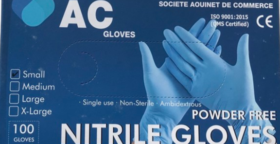 Ac gloves S gant nitrile AlloGants