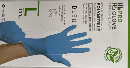 Gants polynitrile PRO-Gloves (10 boites)